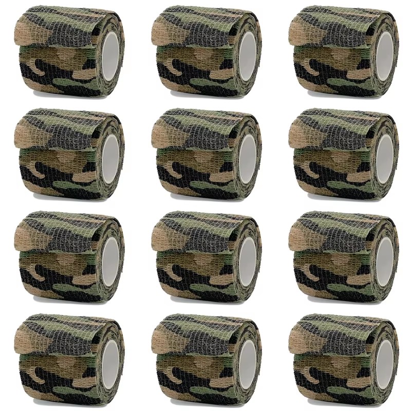 Outdoor Hunting Fabric - 1/6/12 шт., камуфляжная эластичная уличная камуфляжная