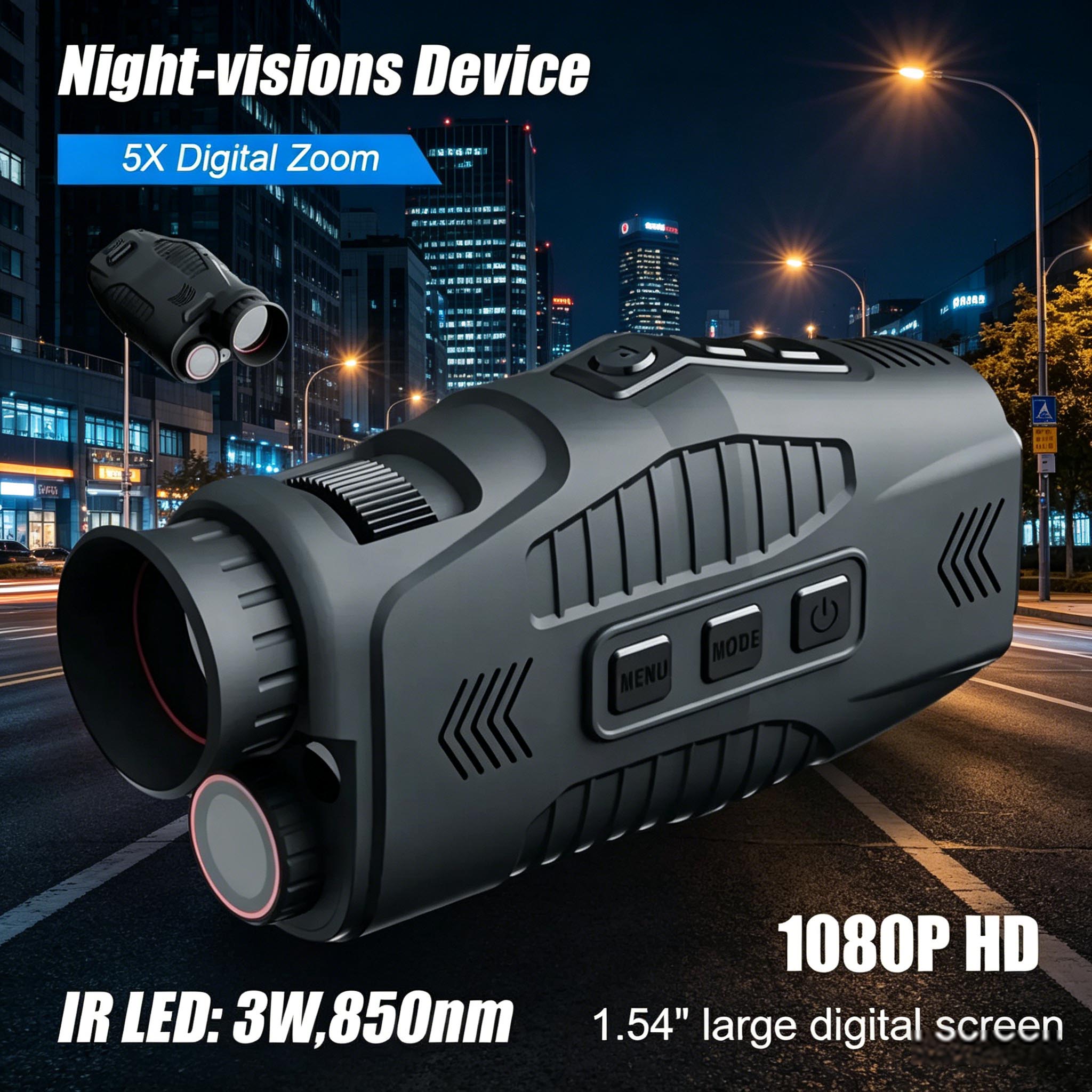 Outdoor Hunting Videos - Монокуляр ночного видения R11 1080P с