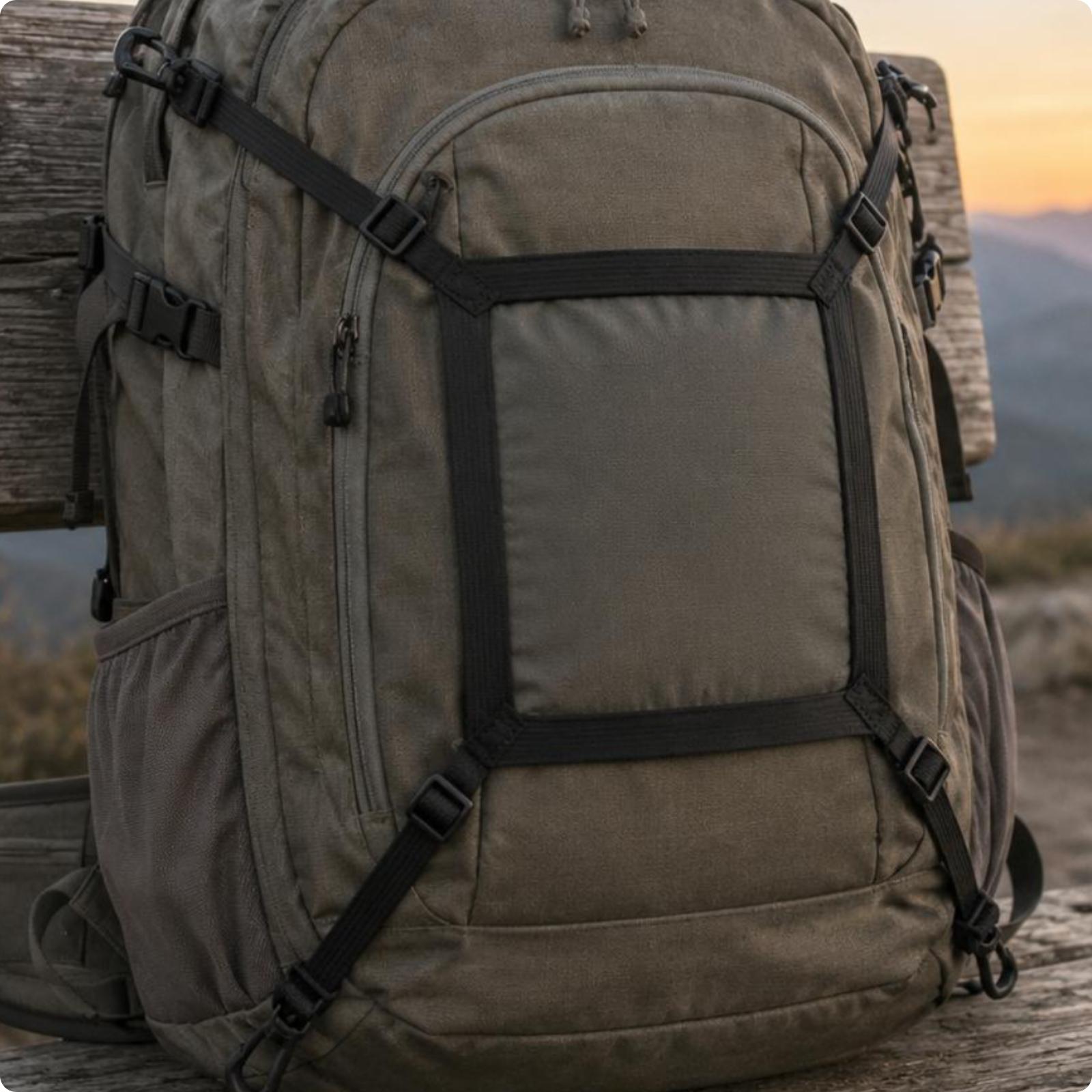 Outdoor Hunting Gear Store - Держатель для шлема на рюкзак: квадратный