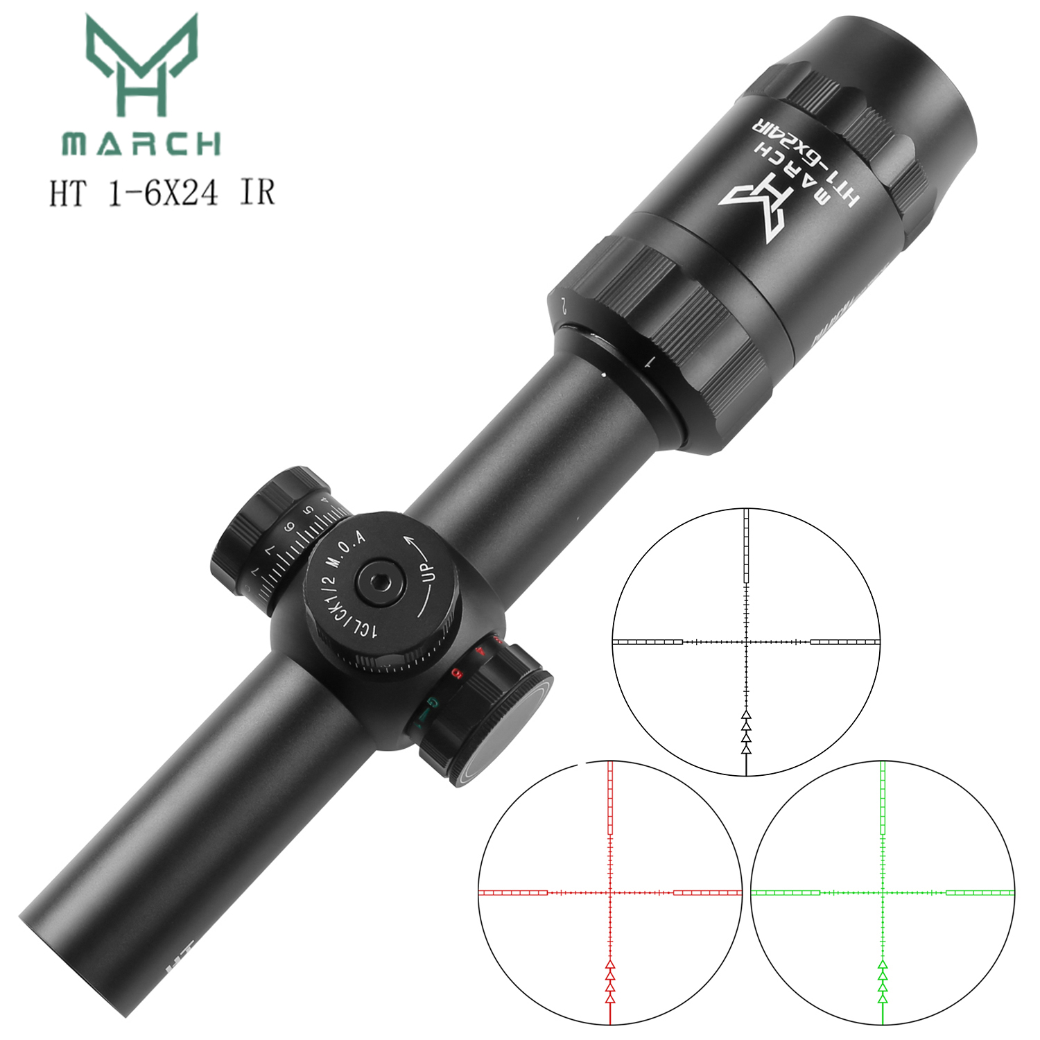 MARCH HT 1-6X24 ИК-тактический – обзор и цена Outdoor Hunting Lab