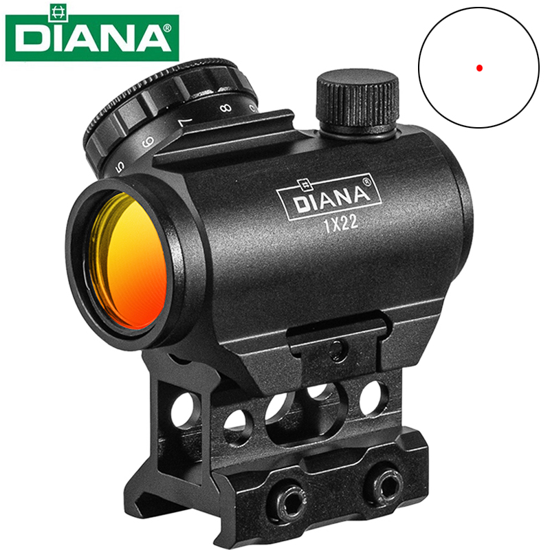 Прицел коллиматорный DIANA 1x2 – обзор и цена Outdoor Hunting Lab