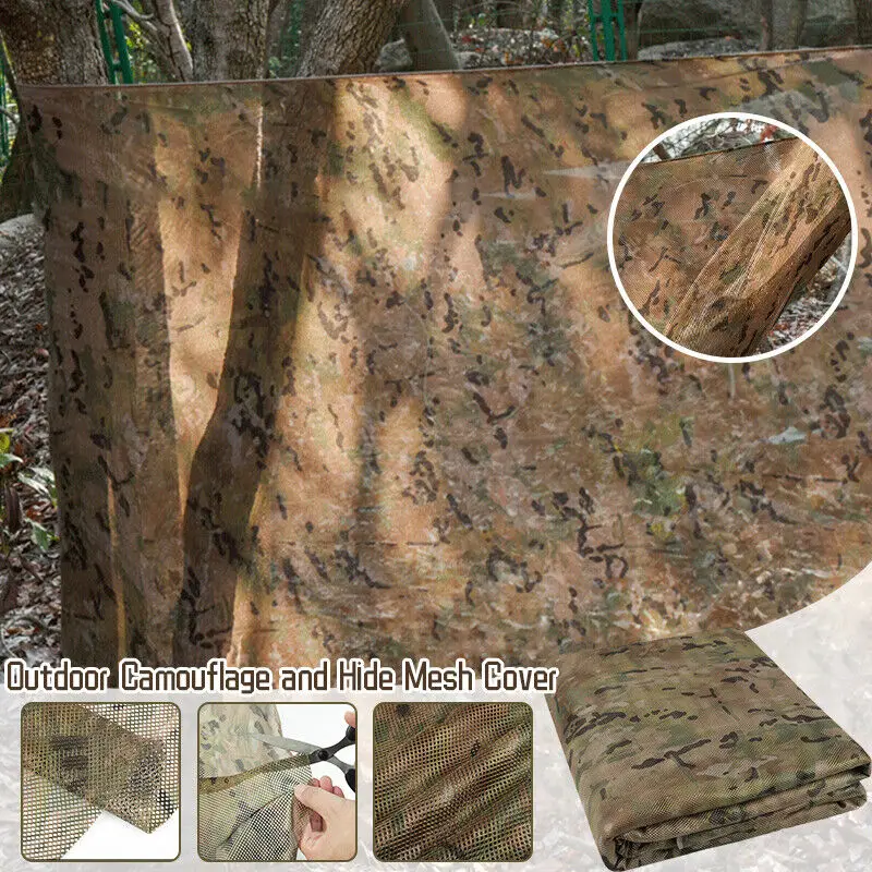 Камуфляжная Скрытая сетка для  – обзор и цена Outdoor Hunting Fabric