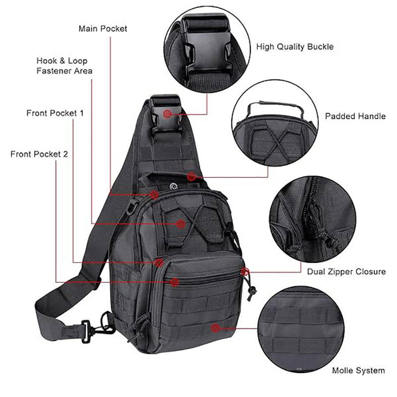 Мужская тактическая сумка чере – обзор и цена Outdoor Hunting Equipment